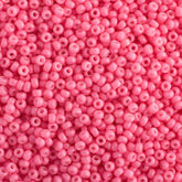 11/0 Miyuki Seed Beads Bubblegum Pink Opaque Duracoat #4467